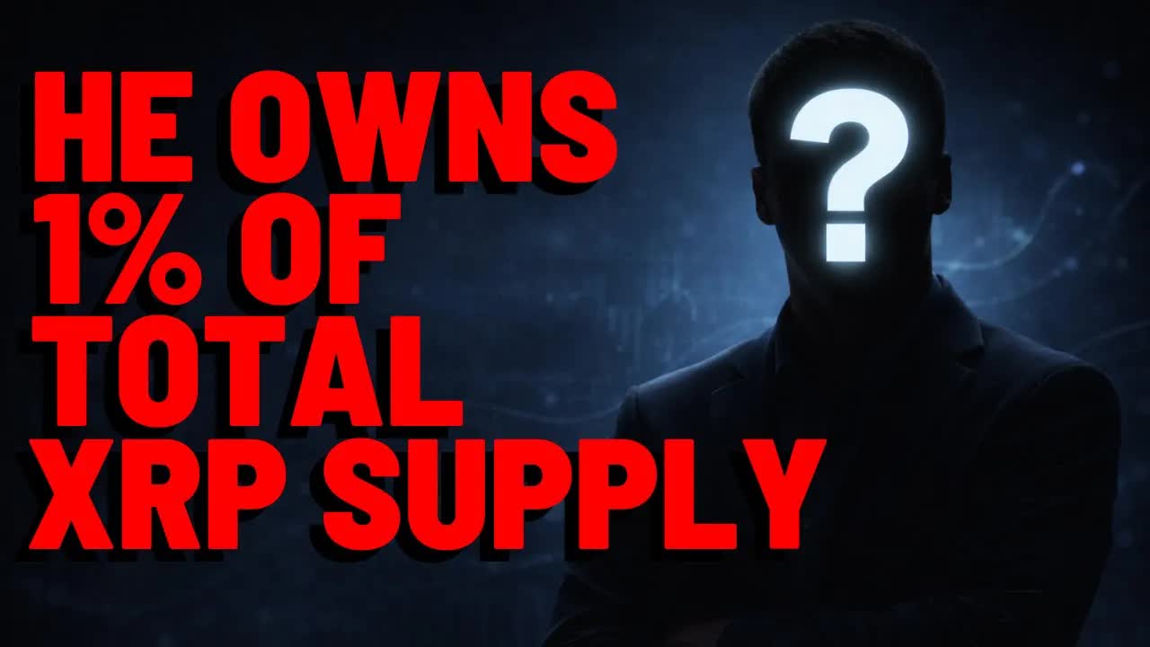 XRP: He Owns 1% OF TOTAL XRP SUPPLY