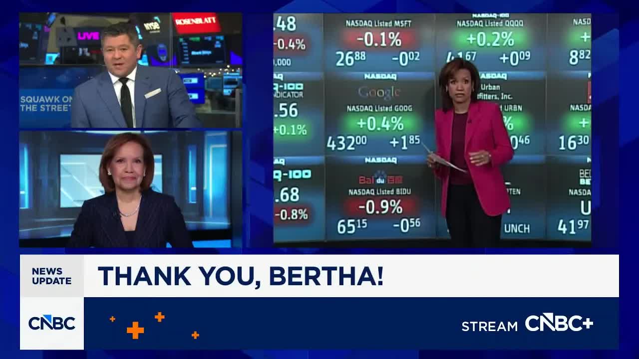 Bertha Coombs retires from CNBC after more than two decades