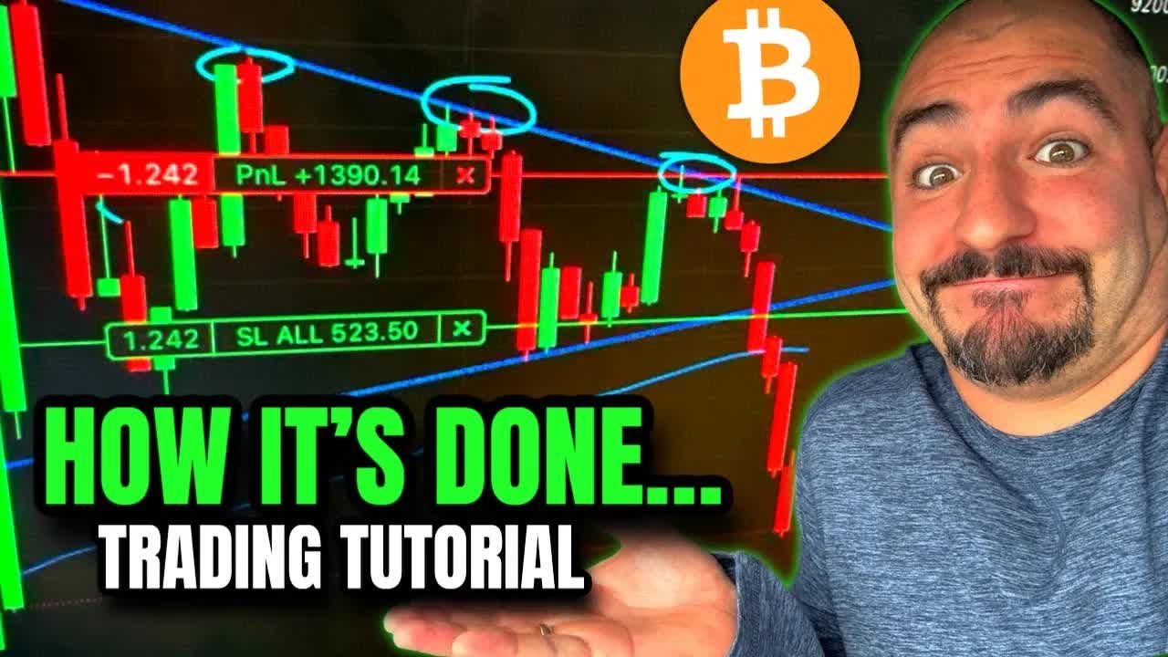 Bitcoin Trading Tutorial For Beginners (THIS WAS OBVIOUS!) Easiest Way To WIN In Crypto