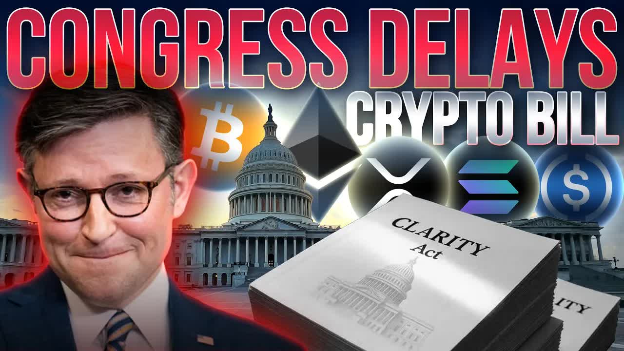 Congress Delays Bills For An Early Vacation🚨Crypto Catalyst in January?