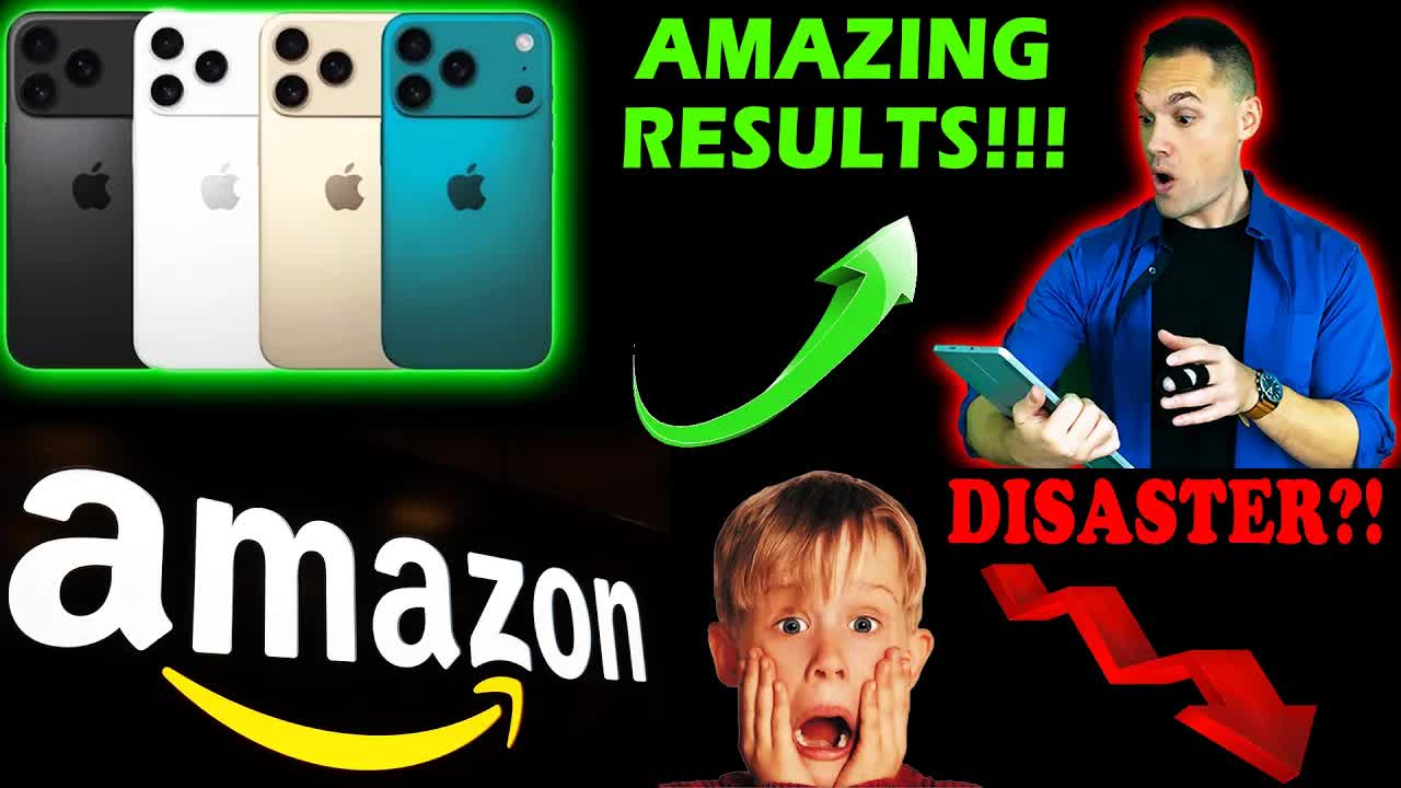 Amazon FALLING on Earnings! + Apple's BEST Quarter in Years! (Full Review)