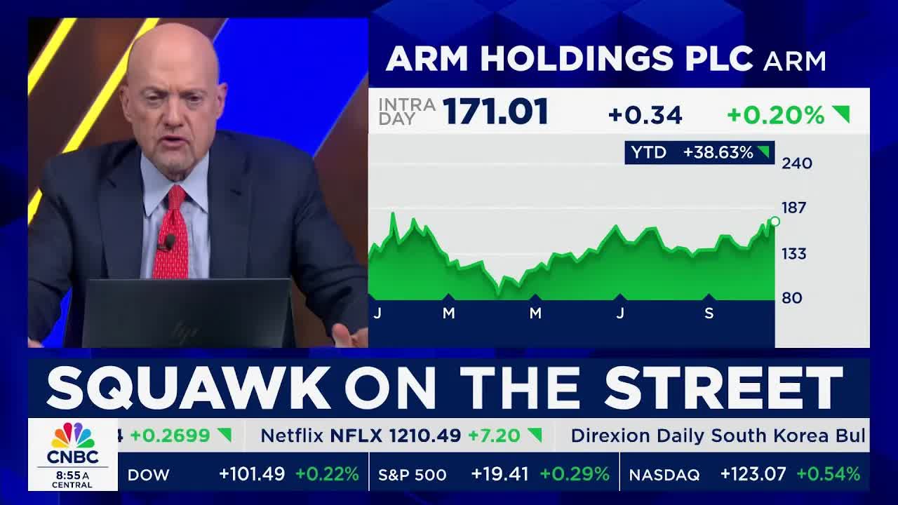 Cramer's Stop Trading: Arm Holdings PLC