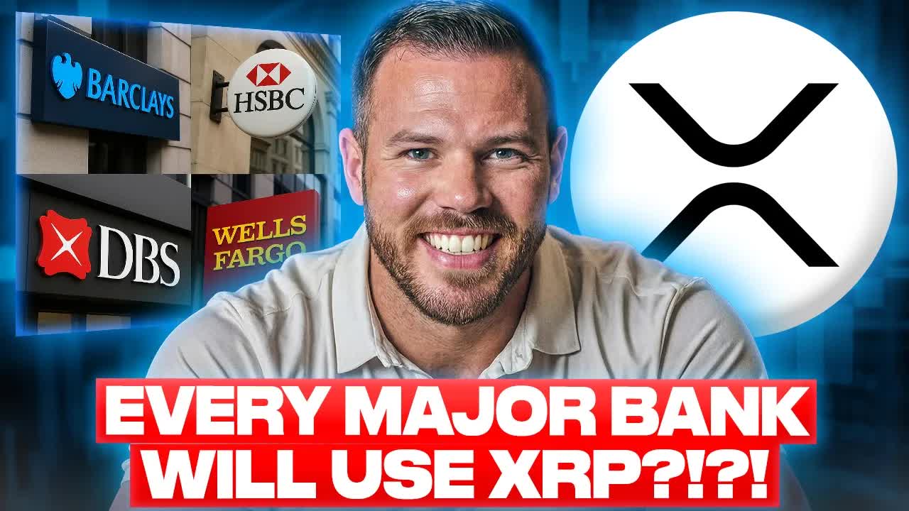 XRP EXPERT SAYS EVERY MAJOR BANK WORLDWIDE WILL USE XRP FOR TRANSACTIONS!?!?!?