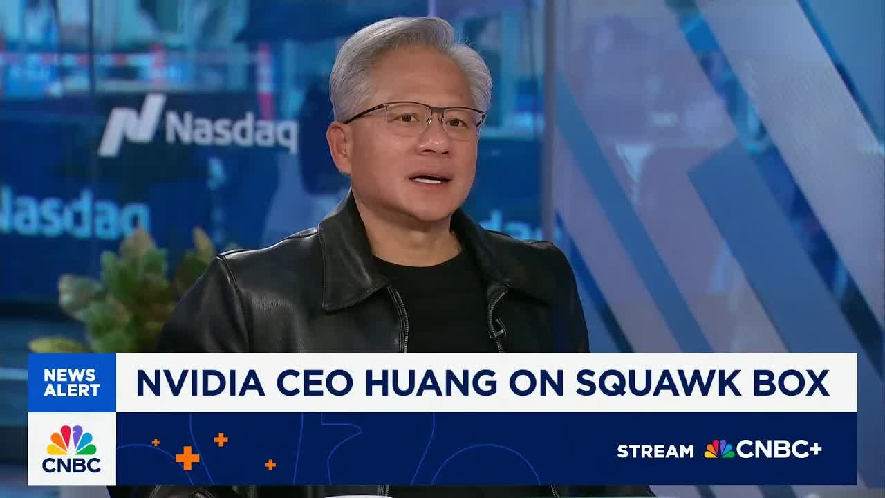 Nvidia CEO Jensen Huang: Demand of AI computing has gone up 'substantially' in the last 6 months