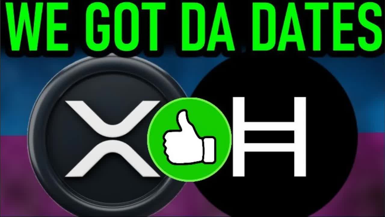 🔥🔥XRP HBAR NEW DEADLINES🔥🔥