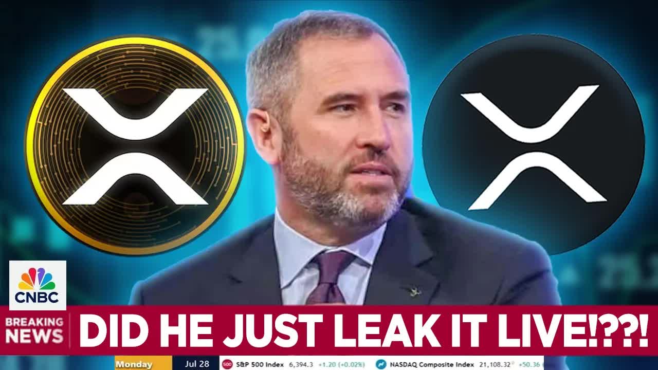 DID HE JUST LEAK IT LIVE!!?! (INSANE XRP BOMBSHELL)