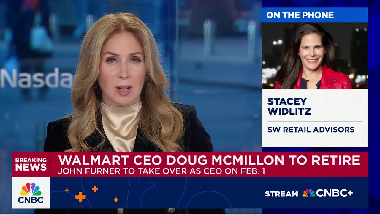 New Walmart CEO John Furner is largely behind the success of the U.S. business: Stacey Widlitz