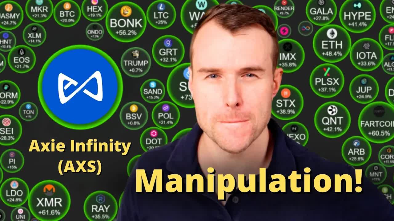 Manipulation With Axie Infinity! ⚠️ AXS Crypto Token Analysis