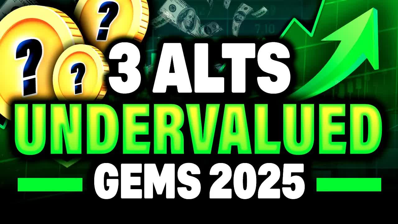 Top 3 STUPIDLY Undervalued Altcoins Gems for the 2025 Altseason
