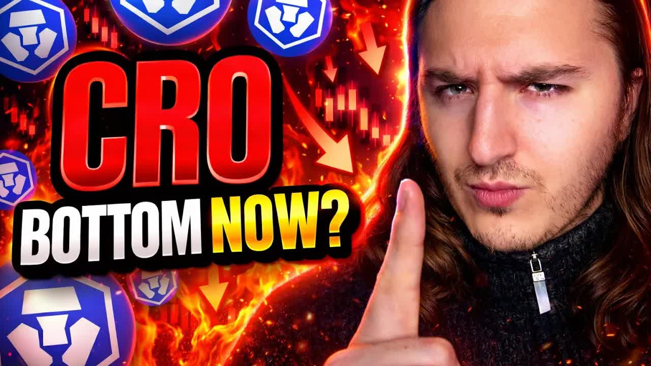 Crypto.com CRO Coin BOTTOM IS IN?! (CRO PRICE NEWS!) - Article cover image