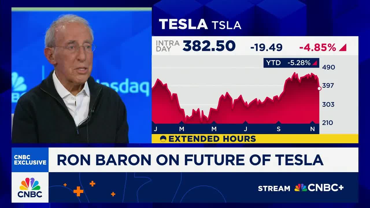 Ron Baron: I don't expect to sell my personal Tesla or SpaceX shares in my lifetime
