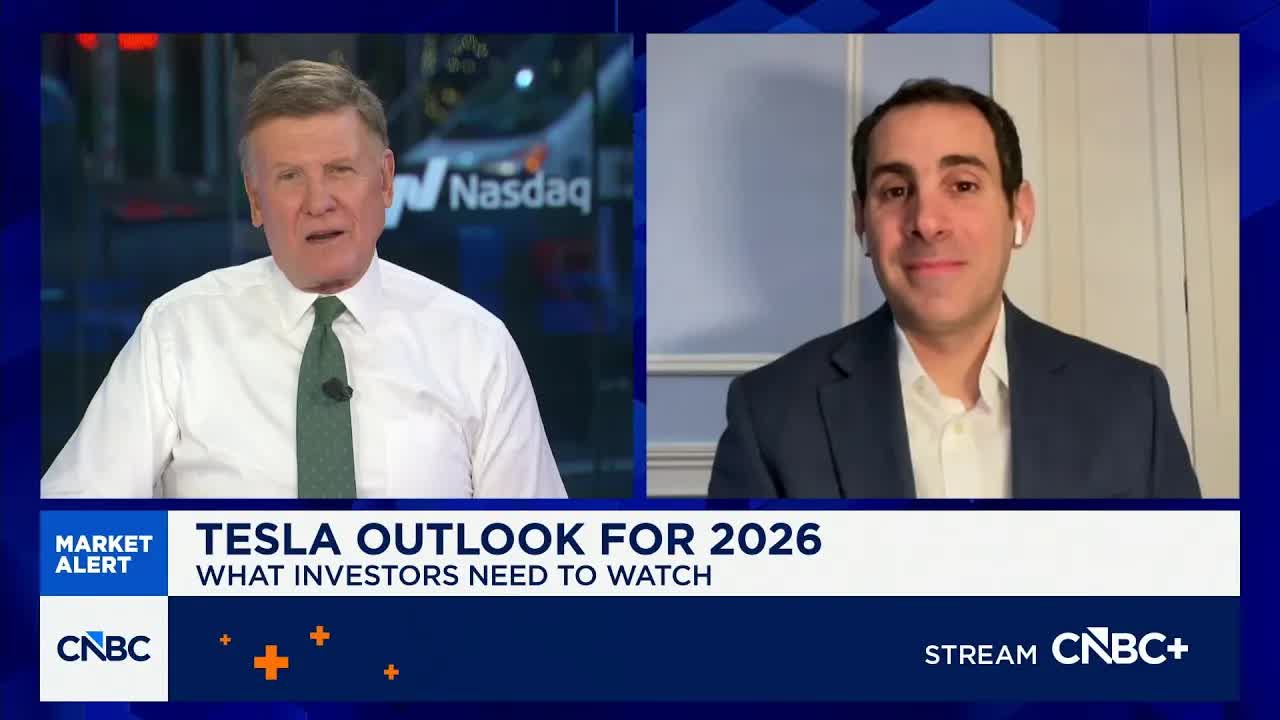 Barclays' Dan Levy on the road ahead for Tesla in 2026