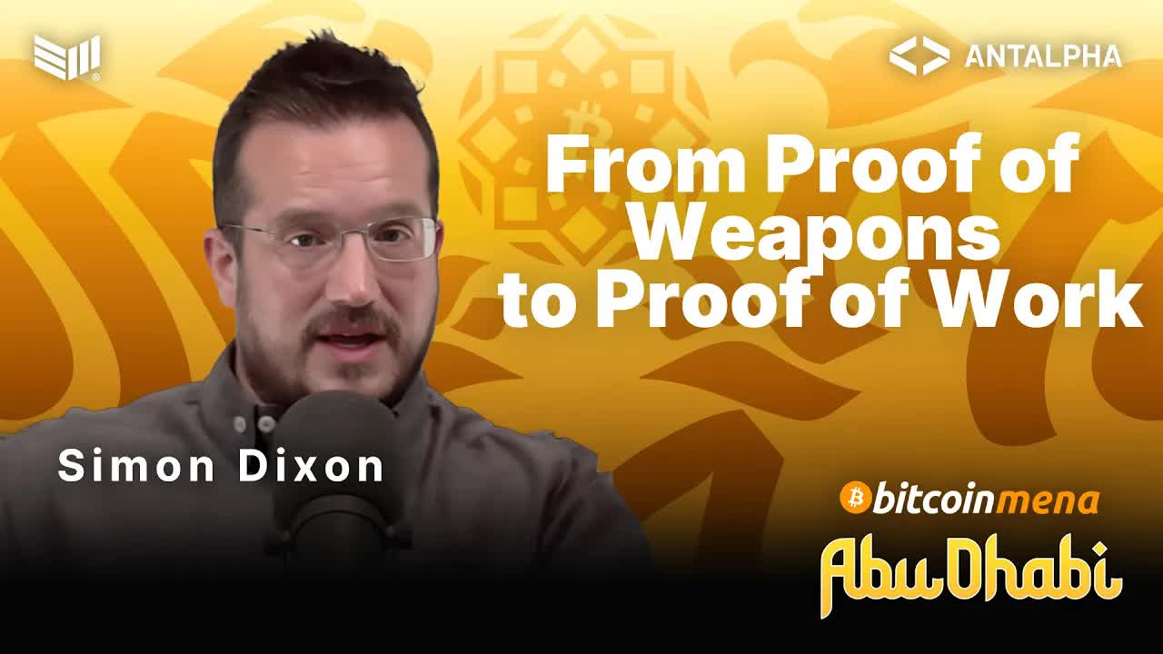From Proof of Weapons to Proof of Work : Achieving Peace in the Middle East With Bitcoin