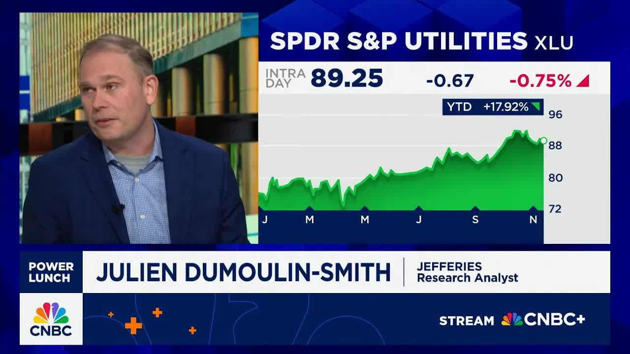 Expecting the longest run of earnings growth in the energy sector: Jefferies' Julien Dumoulin-Smith