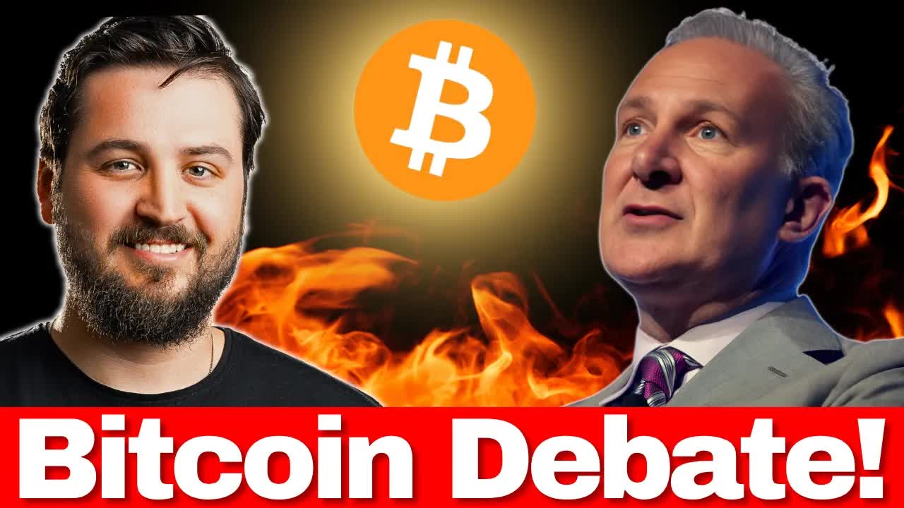 Peter Schiff Debates Simply Bitcoin