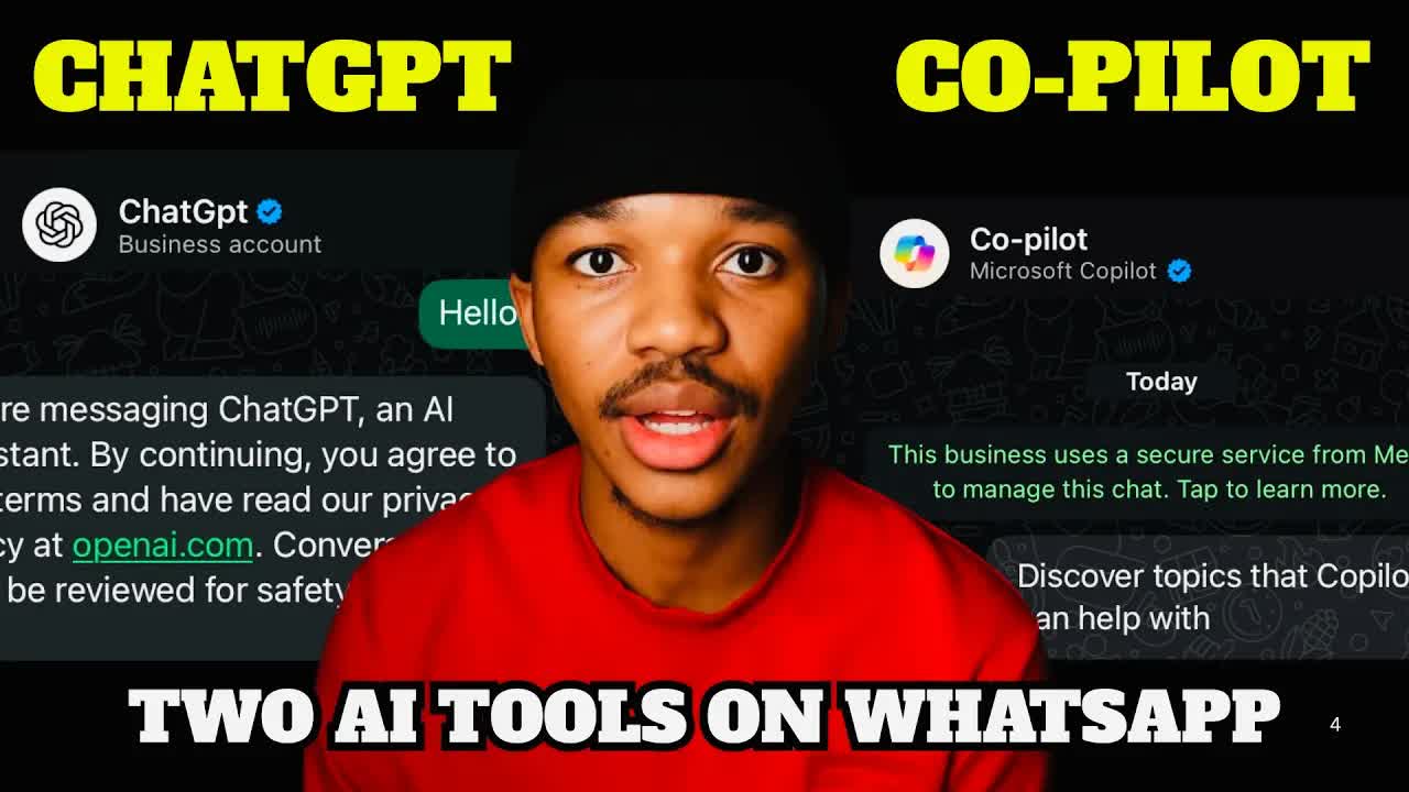 How To Add ChatGpt & Co-Pilot Ai tools on WhatsApp