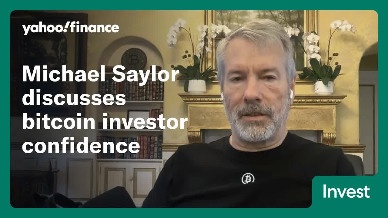 Why Strategy's Michael Saylor is still bullish on bitcoin investing despite recent pullback