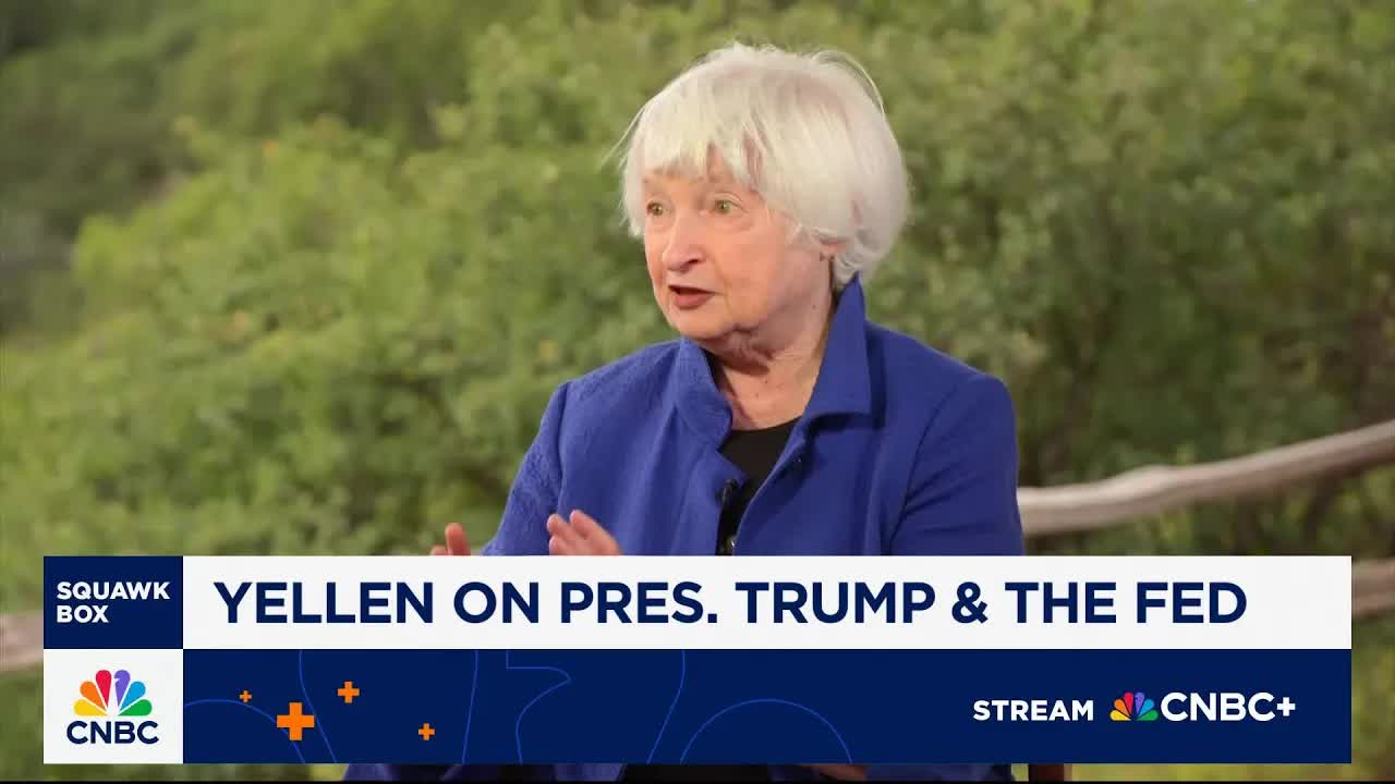 Janet Yellen: The most recent data strengthens the case for some rate cut going forward