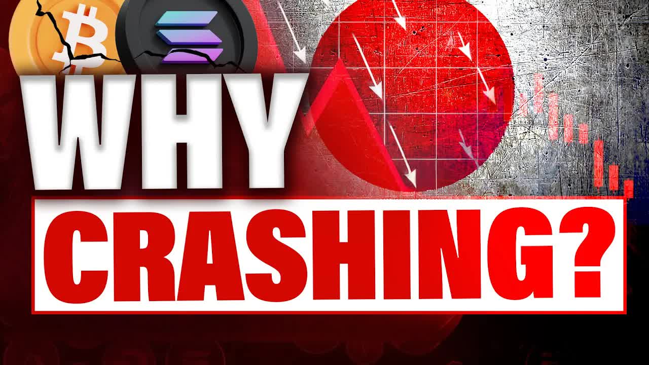 Why Bitcoin and Crypto Crashing HARD and the Solana DDOS Attack