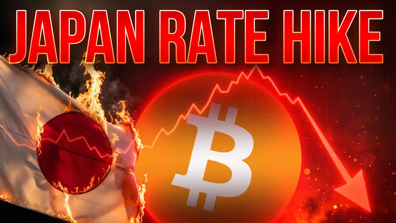 Japan Rate Hike Countdown📉Crypto Crash Market Update🔥 - Article cover image