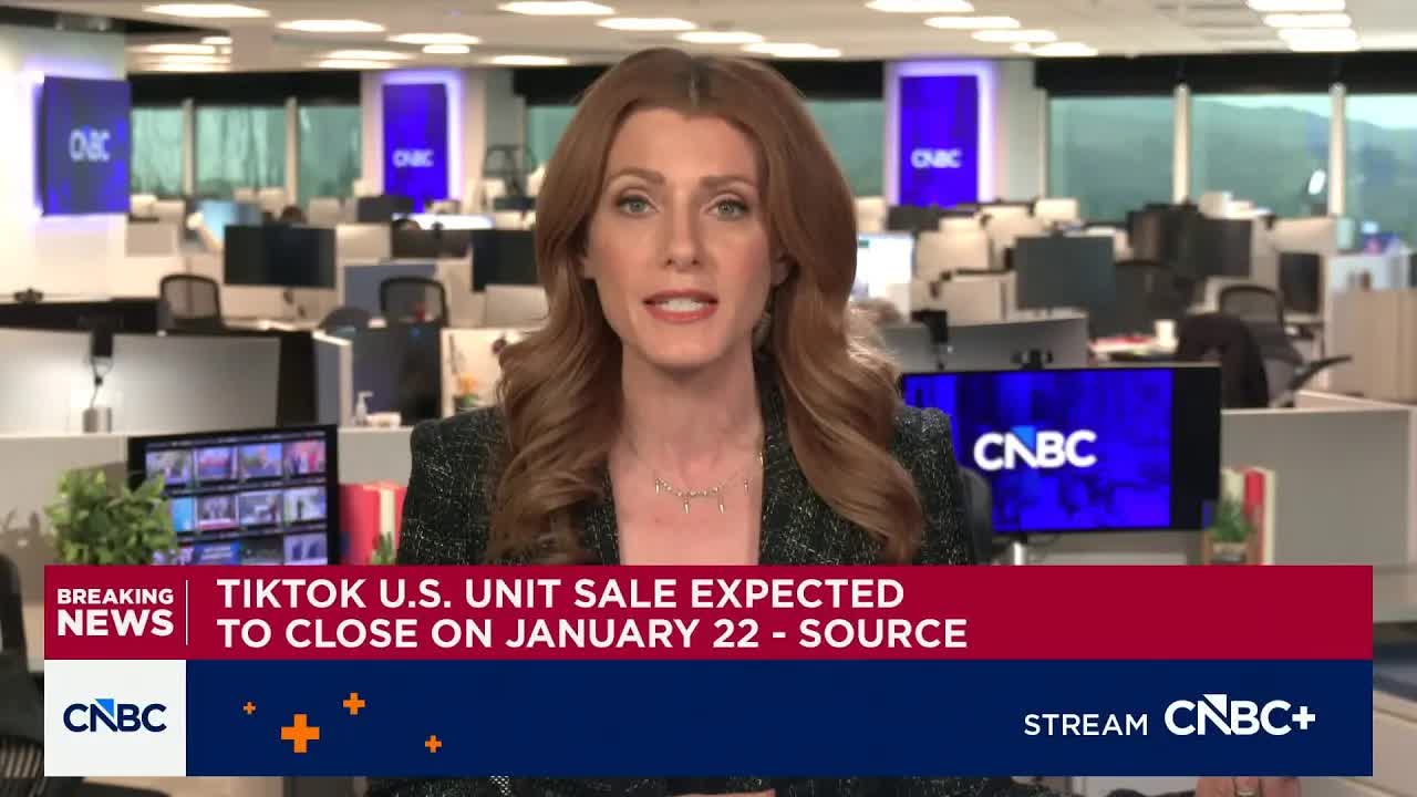 TikTok signs deal for sale of its U.S. unit to joint venture