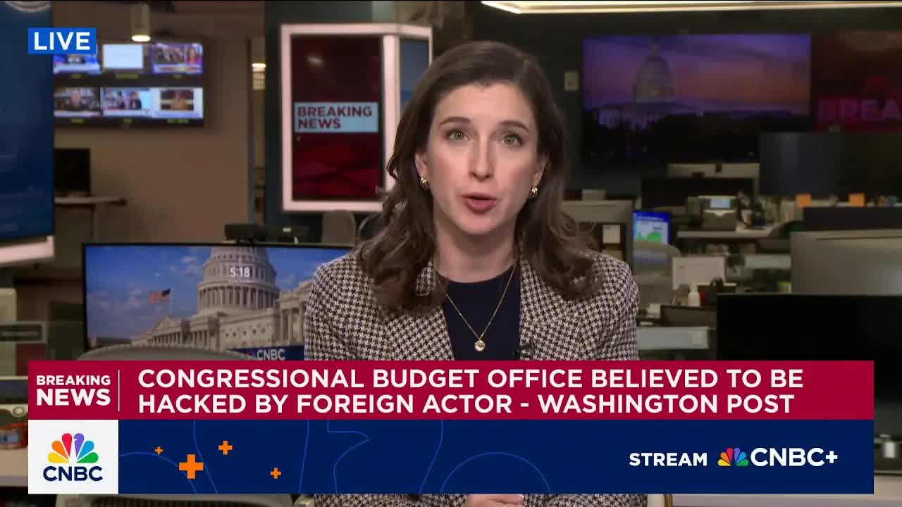 Congressional Budget Office reportedly hacked by foreign actor, according to Washington Post