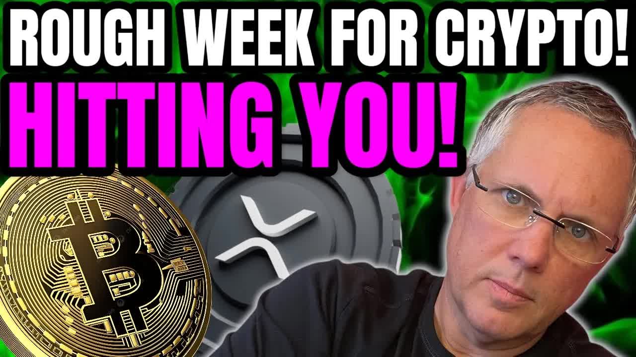 All Crypto Holders - Rough Week For Crypto! Crypto News - Very Important!