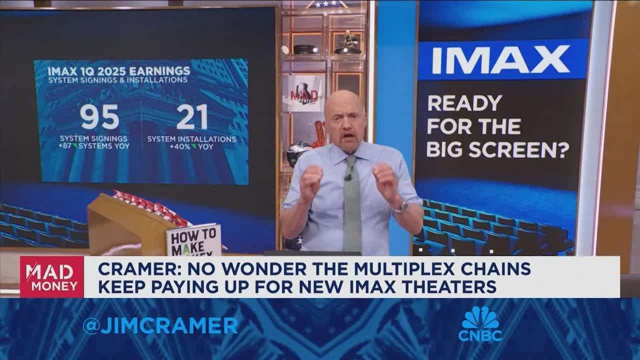 Jim Cramer on if IMAX is worth buying at these levels