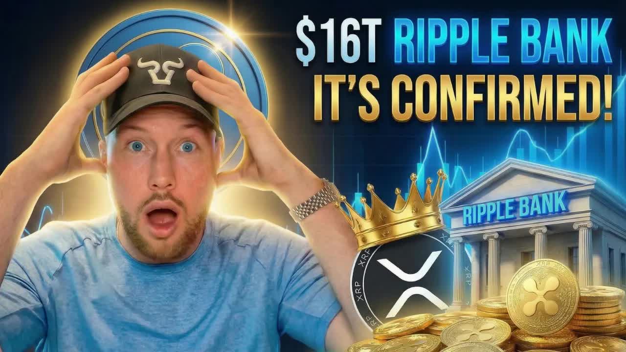 Ripple is Becoming the New U.S. Treasury System? Banking Charter Explained ($16T XRP TAKEOVER 2026) - Article cover image