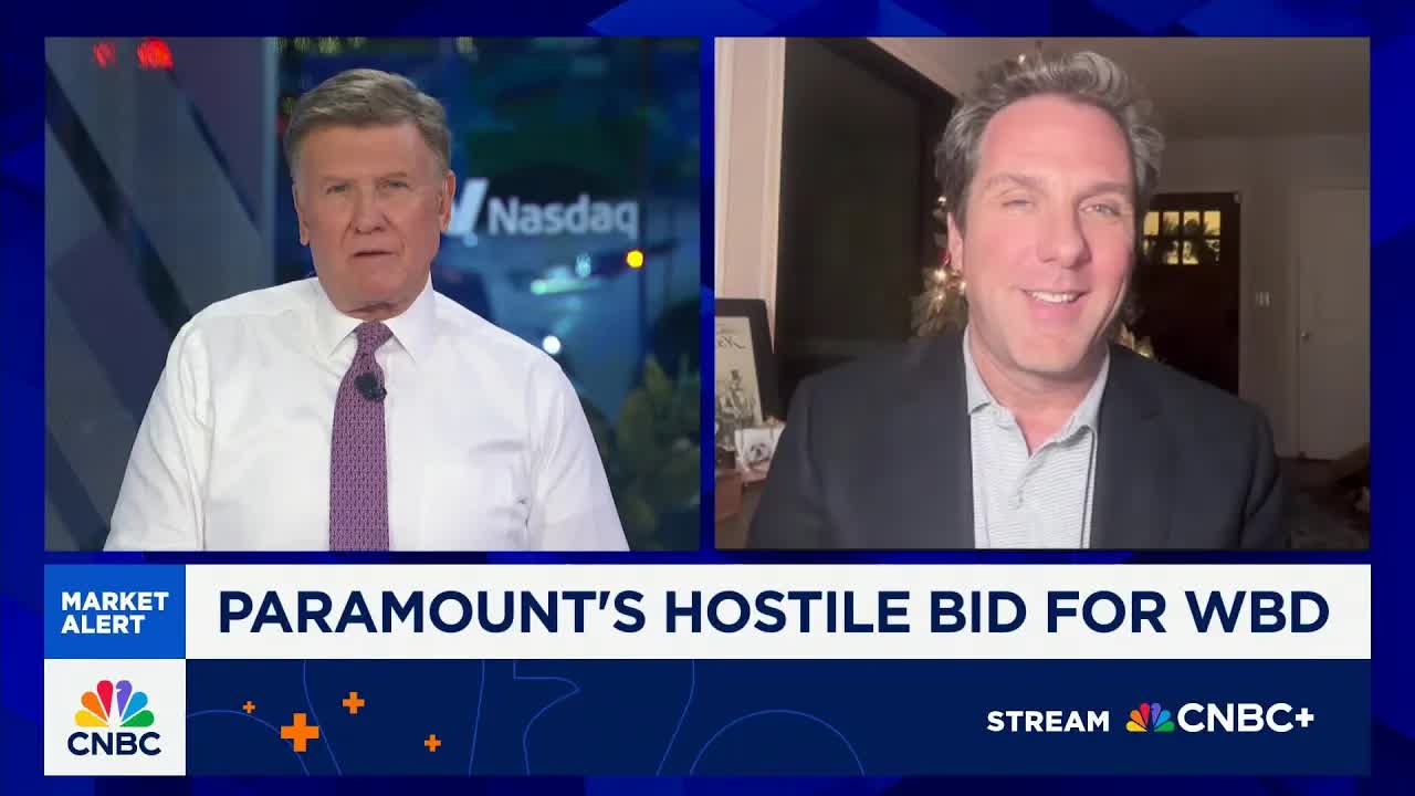 Netflix will let Paramount have Warner Bros. Discovery 'at a certain point': Puck's Matt Belloni