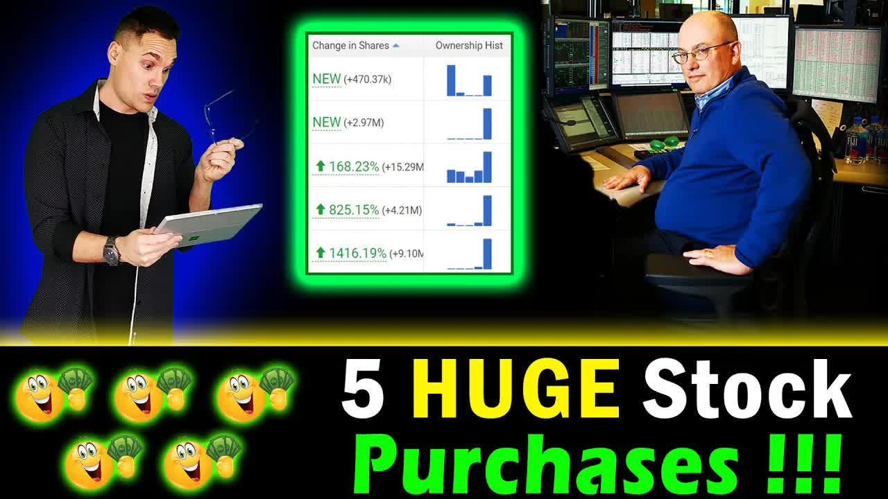 Legendary Stock-Picker Steve Cohen just went HAM on these 5 Stocks! 😮