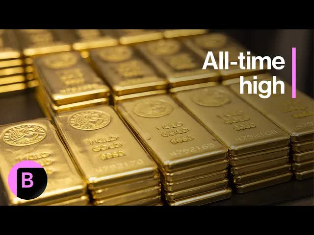 Gold Climbs to Record High Amid Geopolitical Tensions