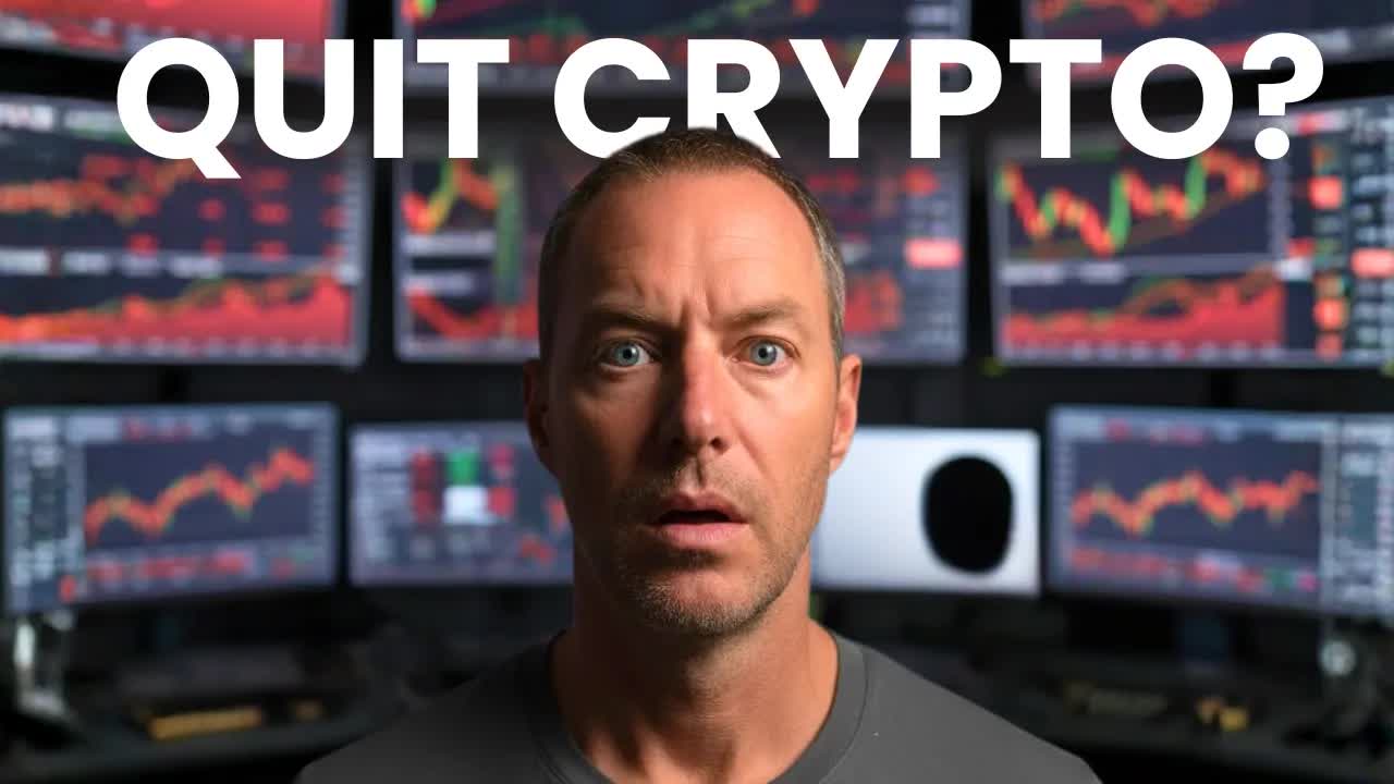 If You’re Selling Bitcoin Right Now… QUIT CRYPTO