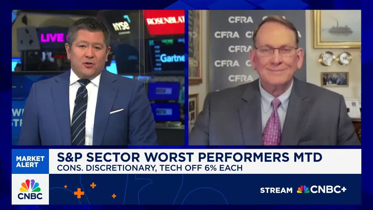 CFRA's Sam Stoval: Market pullback is 'healthy & normal'