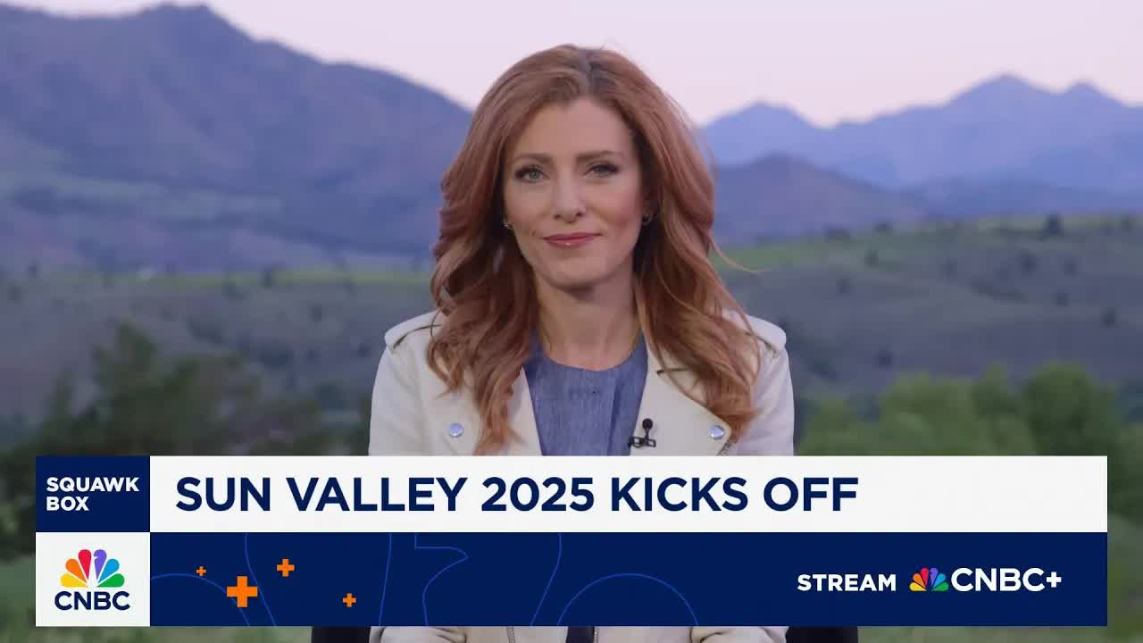 Sun Valley: Tech CEOs convene as leaders discuss the impact of tariffs, future plans