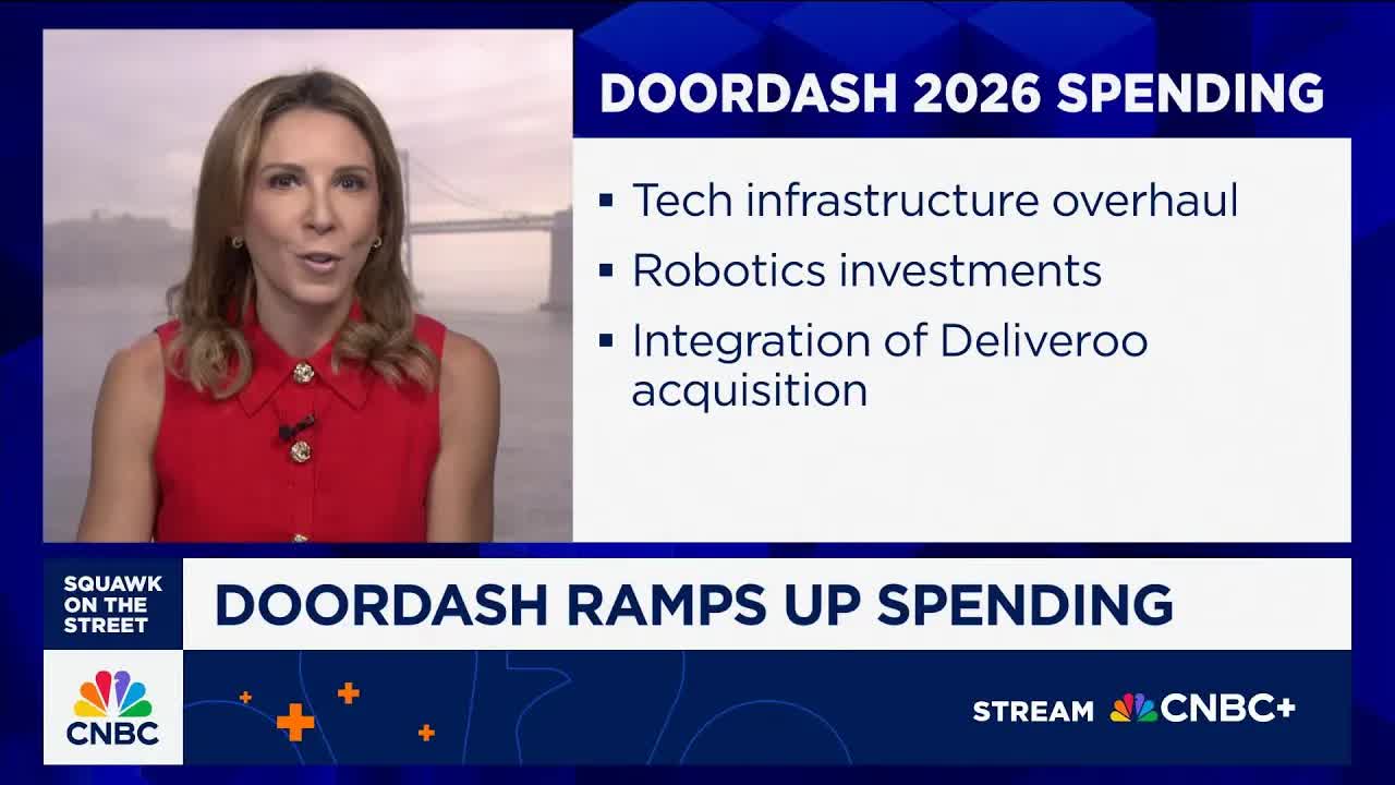 DoorDash stock sinks as company misses earnings