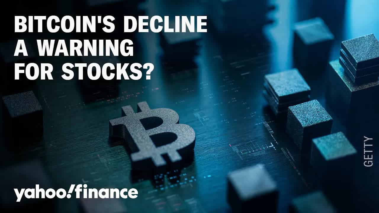 Why bitcoin's decline may be signaling a warning for markets